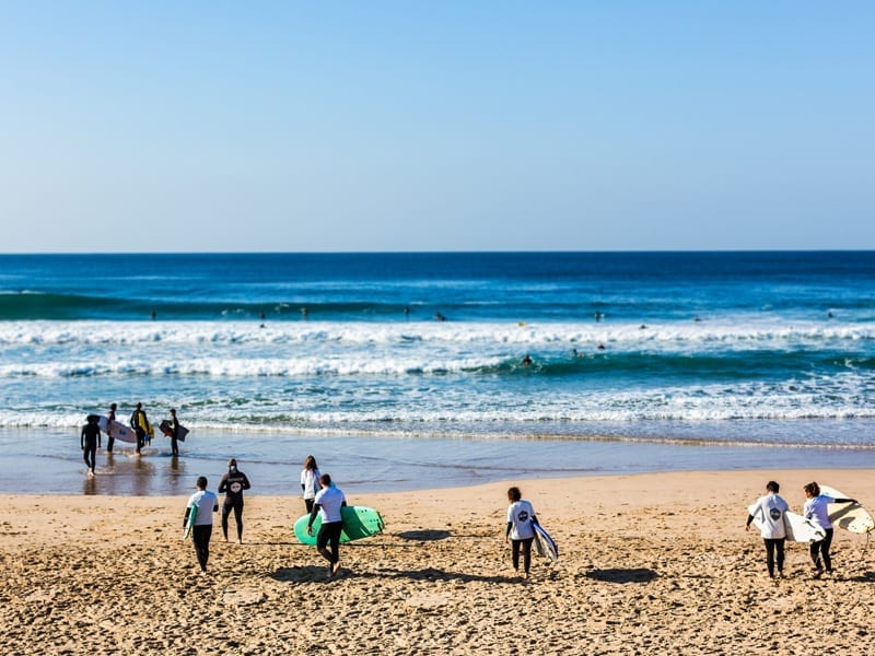 Aula de Surf Grupo